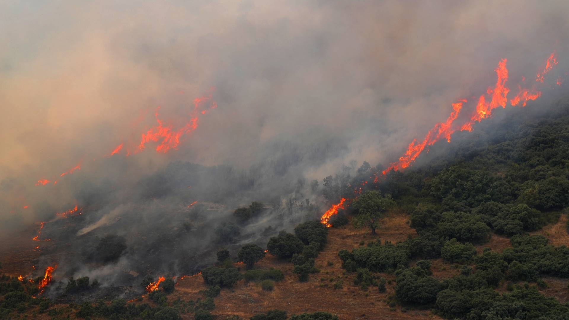 حرائق في إسبانيا