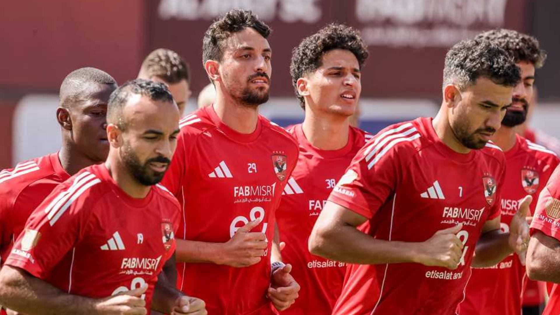 من تدريبات الأهلي