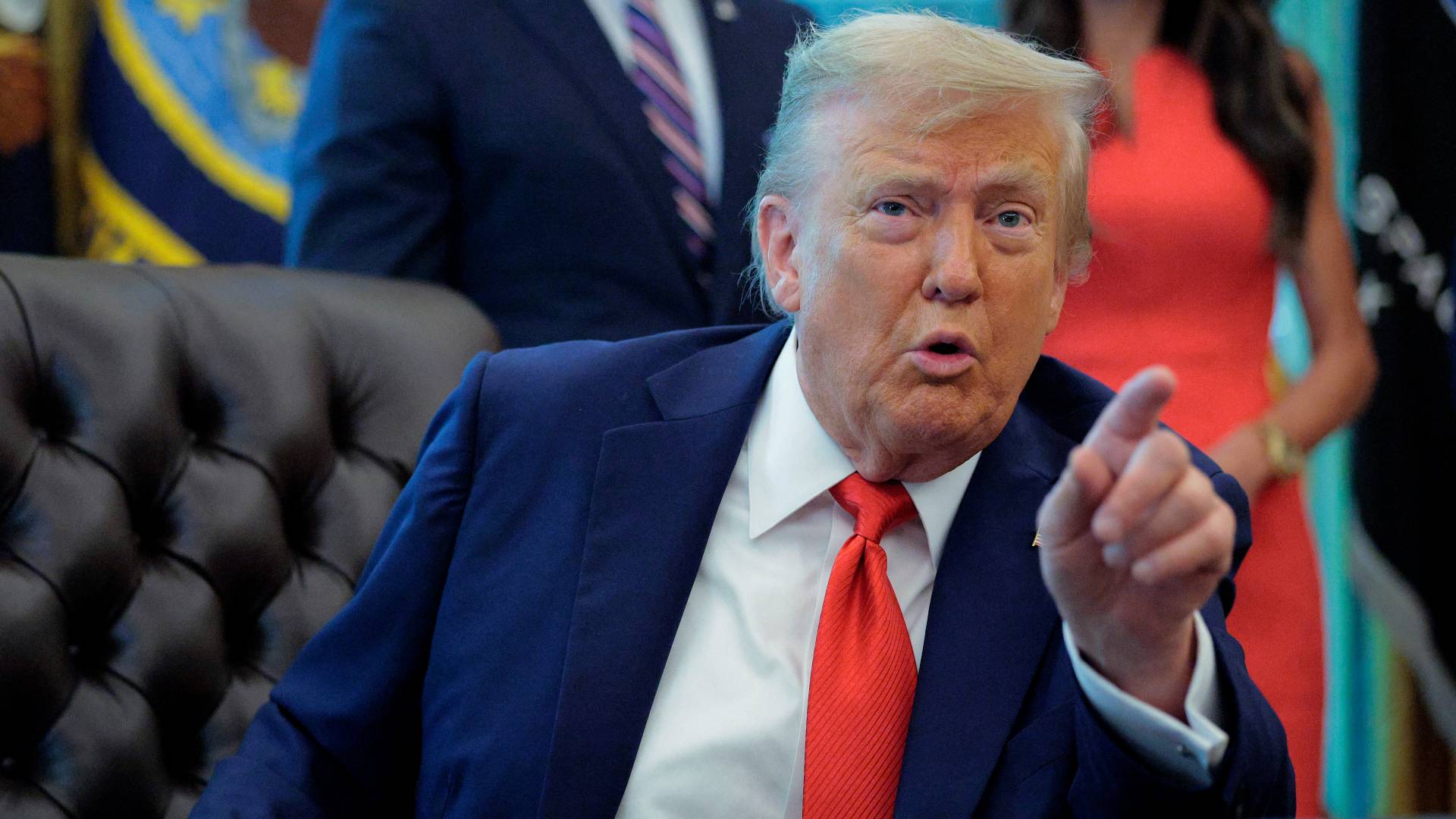 الرئيس الأمريكي دونالد ترمب