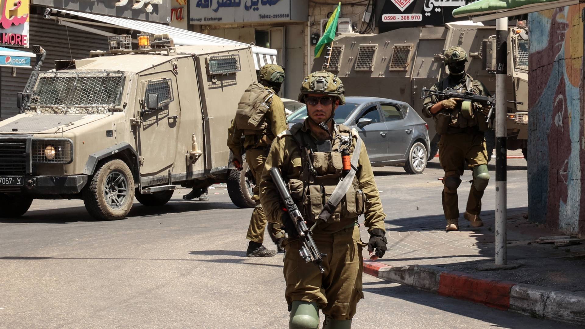 قوات الاحتلال في الضفة الغربية