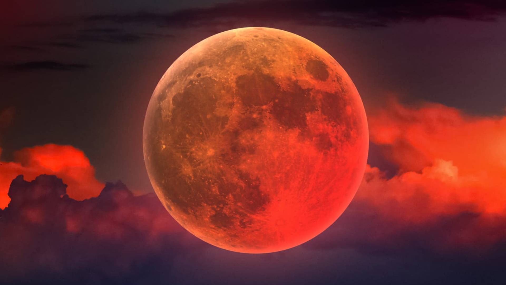 خسوف كلي للقمر