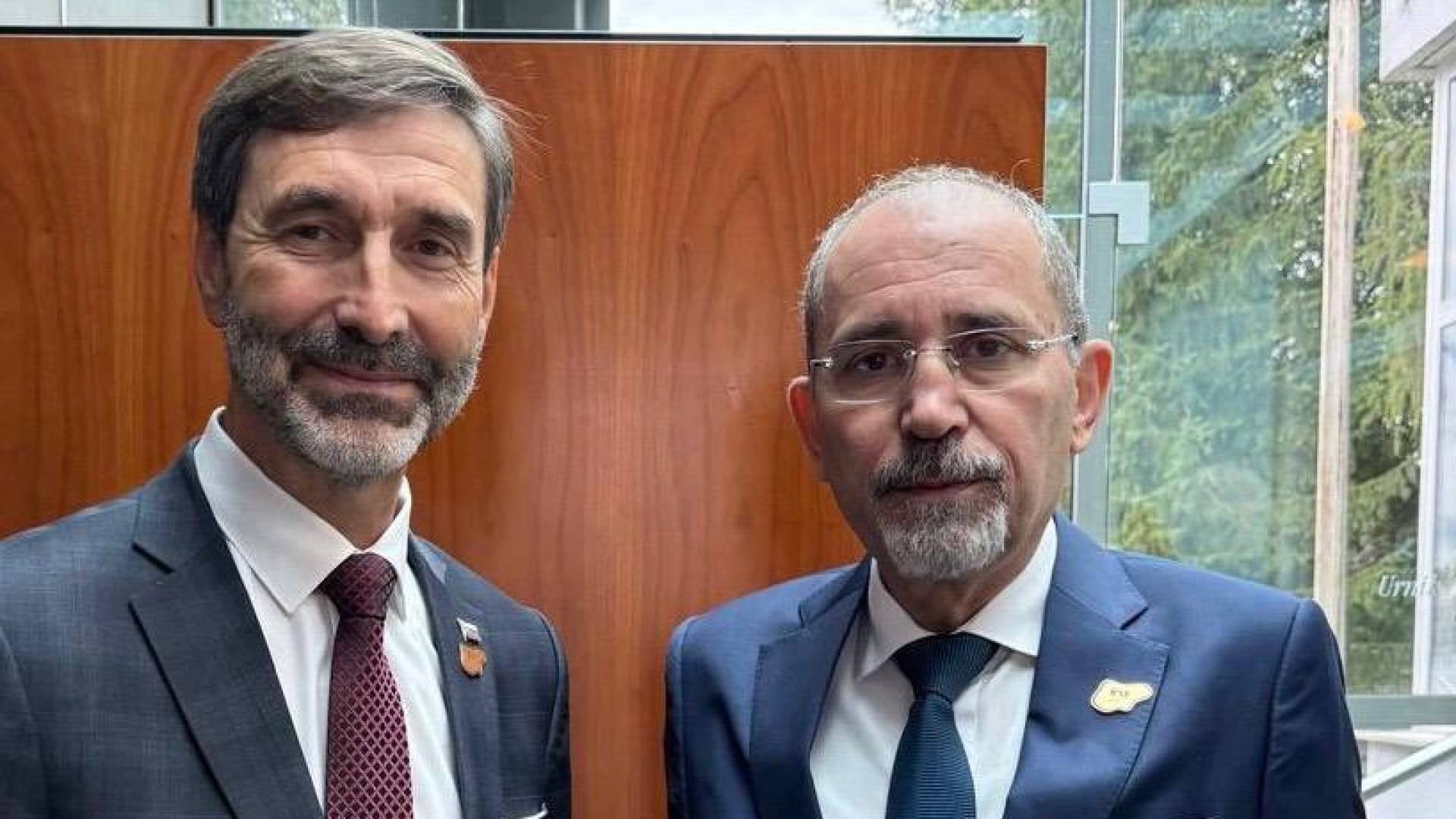 الصفدي وبلانار يبحثان تعزيز العلاقات الأردنية السلوفاكية في منتدى بليد