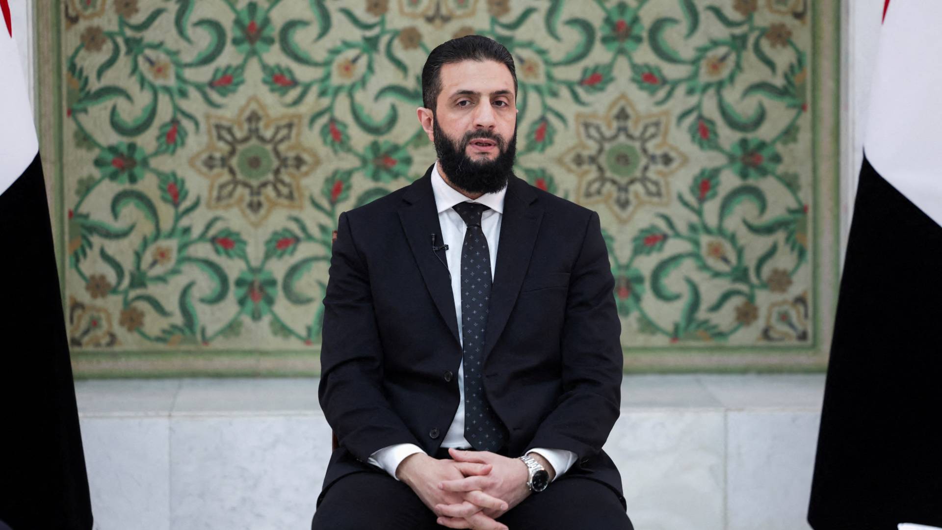 الرئيس السوري أحمد الشرع