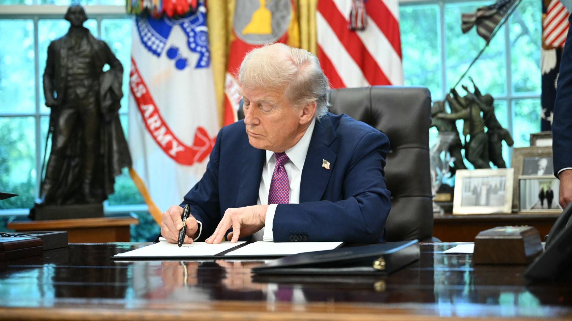 الرئيس الأمريكي دونالد ترمب