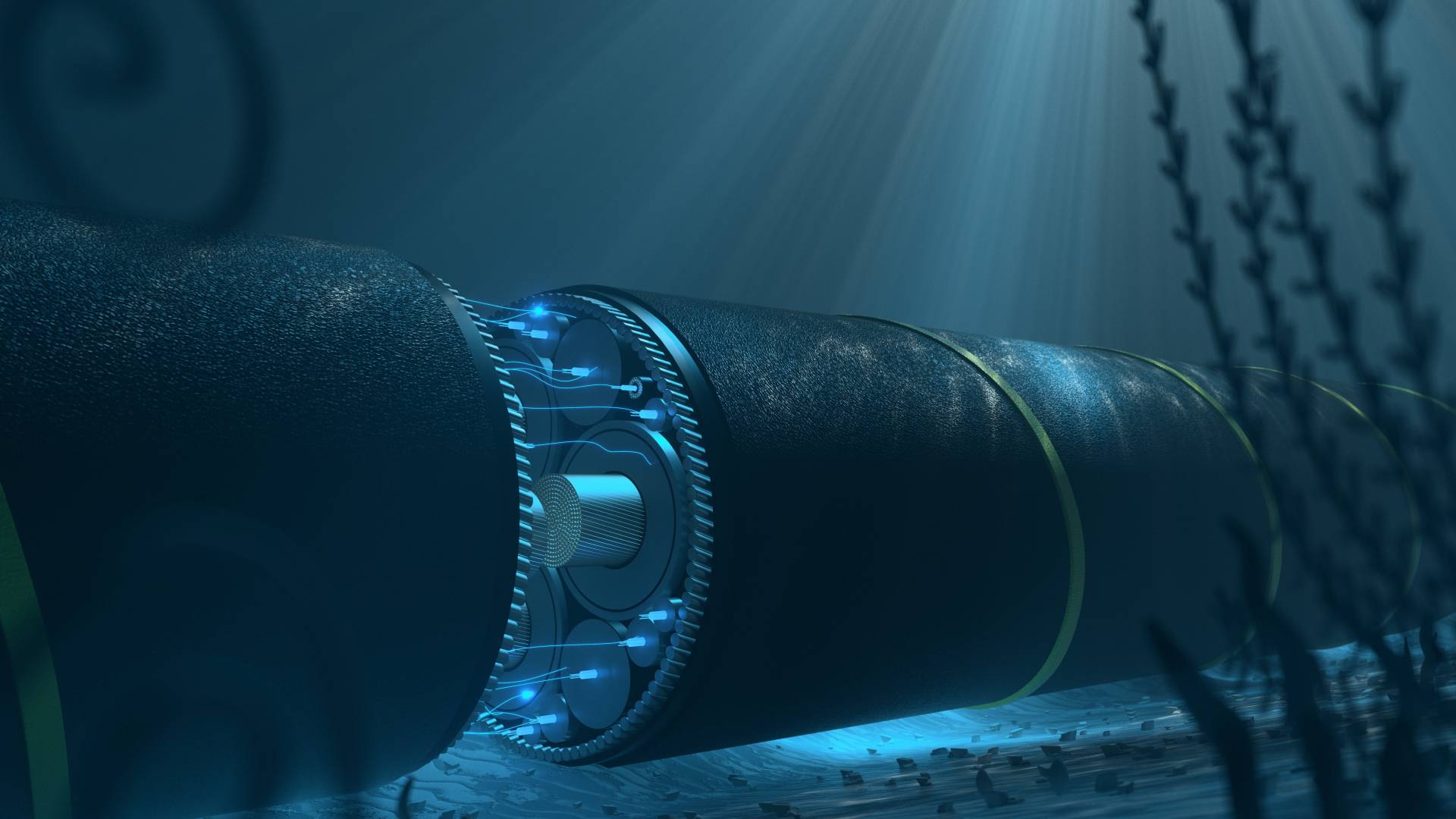 كوابل بحرية