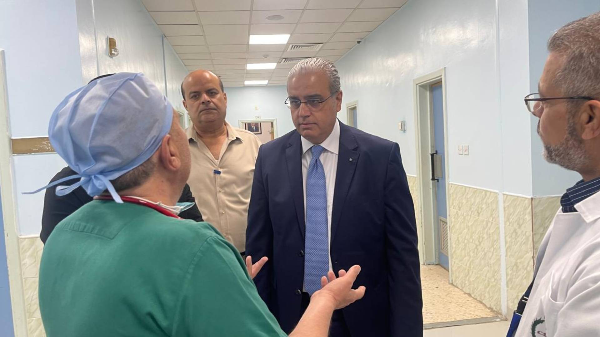وزير الصحة يتفقد مستشفى التوتنجي ويؤكد تعزيز جودة الخدمات الصحية
