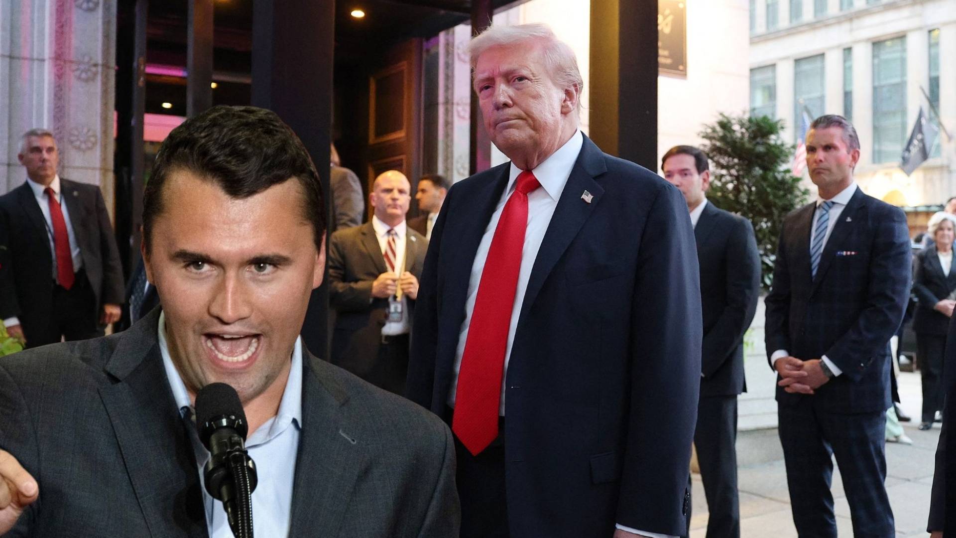 ترمب يعلن وفاة كيرك