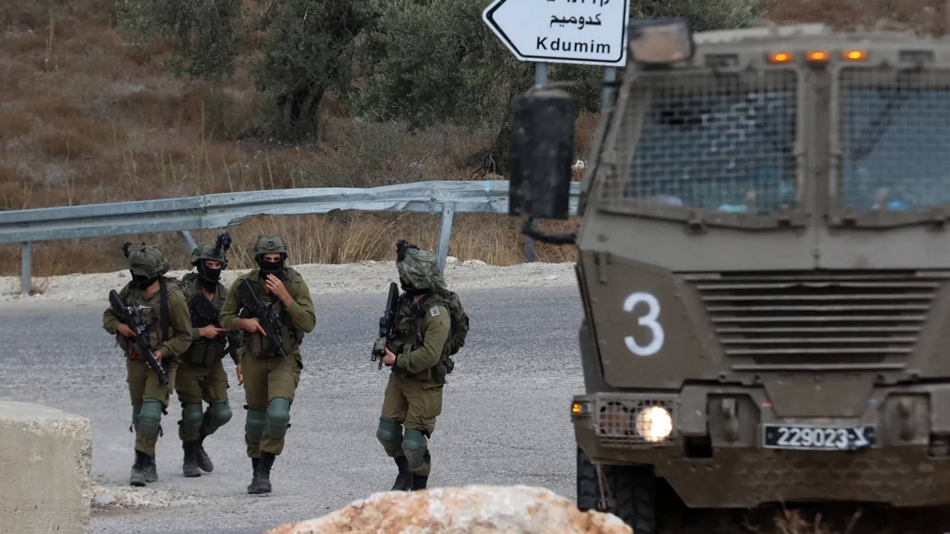 جنود الاحتلال في الضفة الغربية