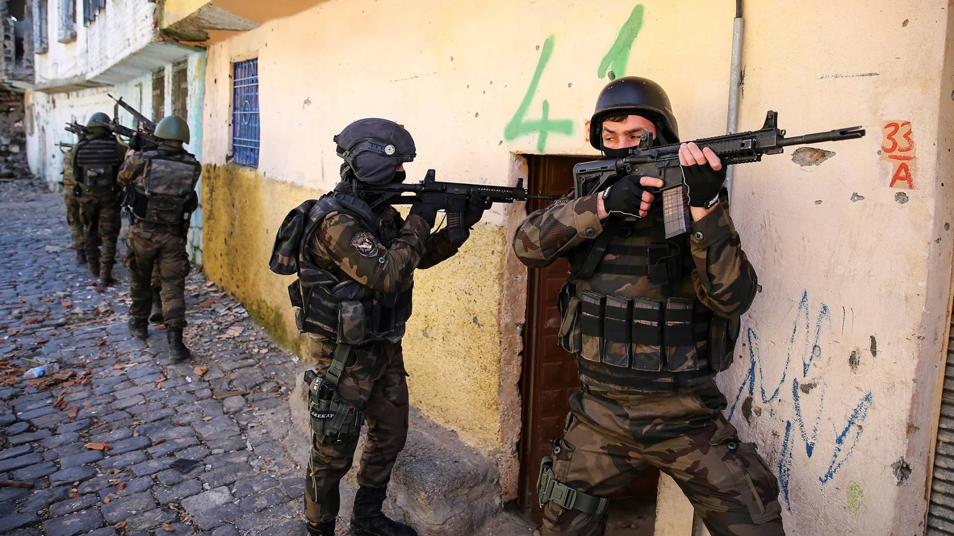 الأمن التركي