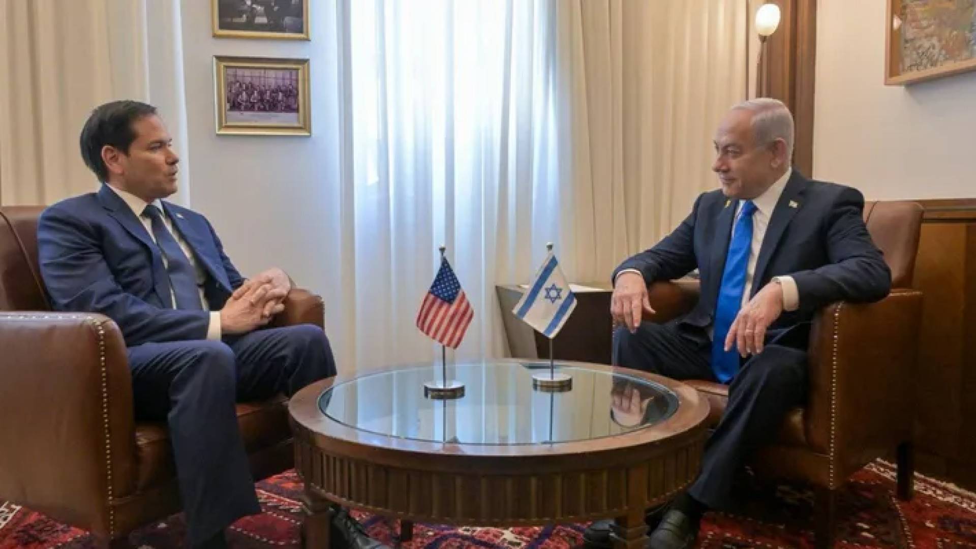 نتنياهو يلتقي روبيو