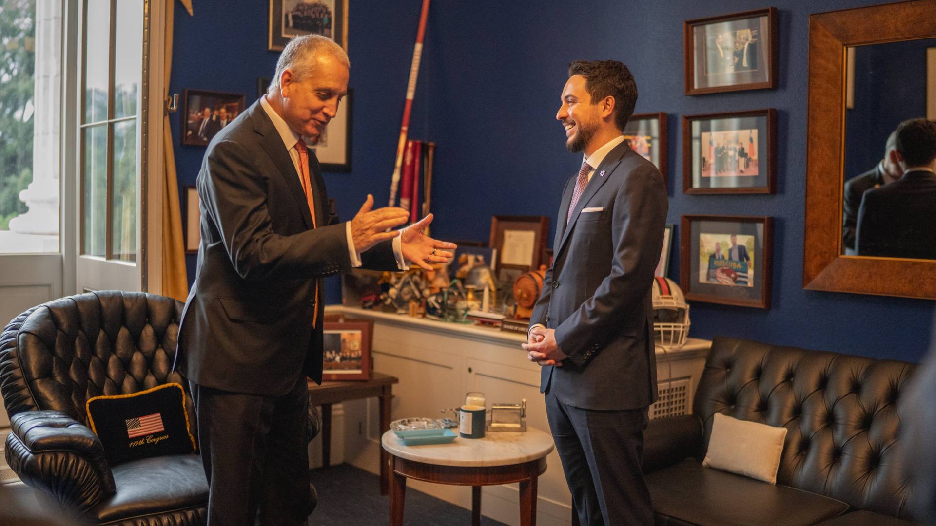 ولي العهد يستعرض بواشنطن رؤية الأردن للتحديث الاقتصادي والتكنولوجي ويؤكد ارتباطها بالاستقرار الإقليمي