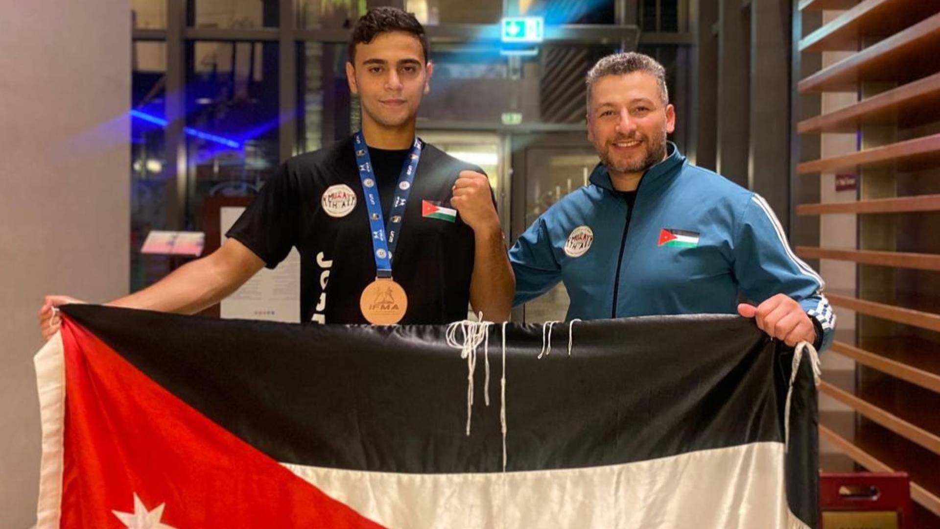 عناد الزعبي يحصد برونزية بطولة العالم للمواي تاي للشباب