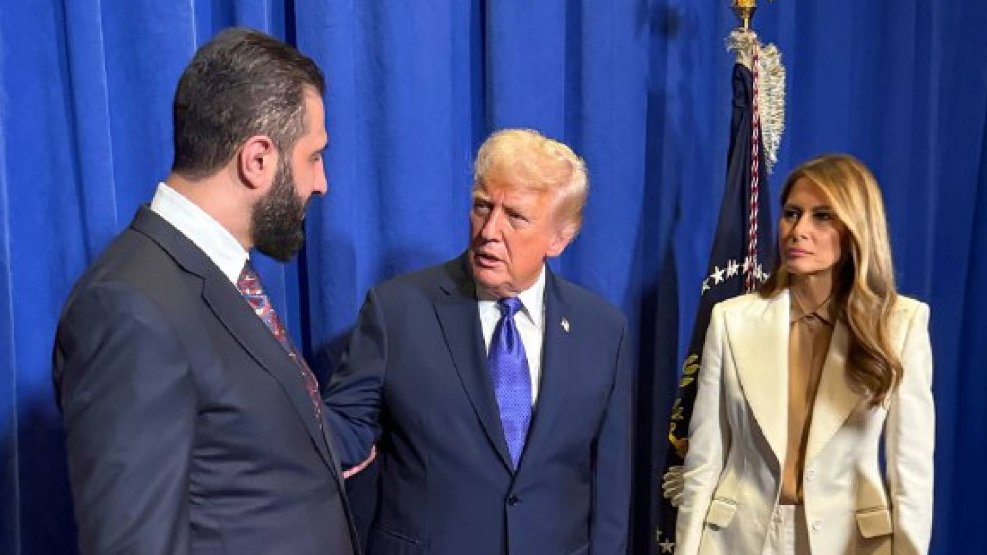 الشرع يلتقي ترمب وزوجته ميلانيا في نيويورك