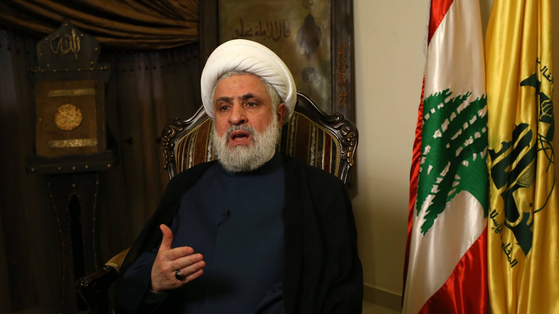 الأمين العام الجديد لحزب الله نعيم قاسم