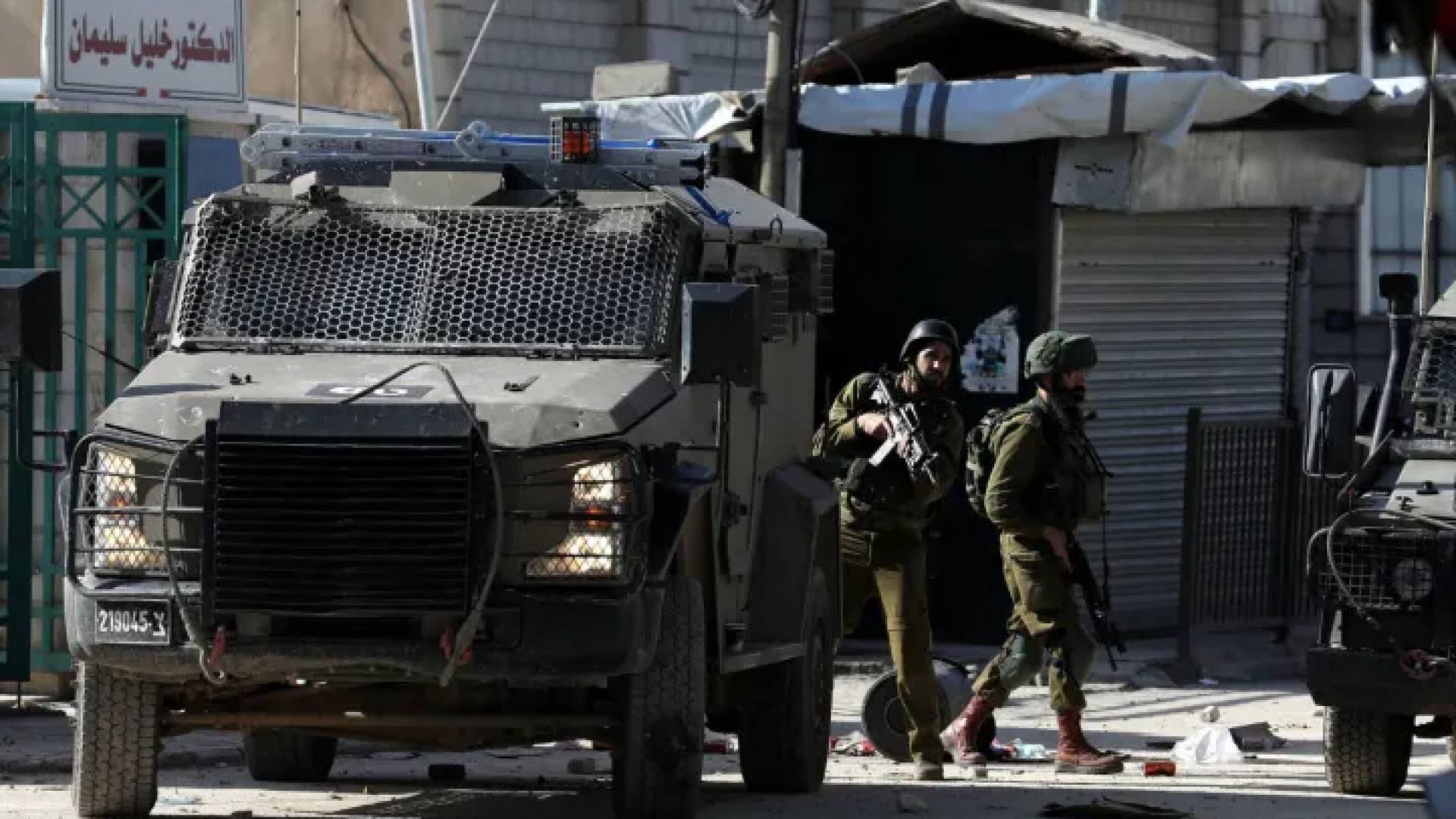 جيش الاحتلال في الضفة الغربية