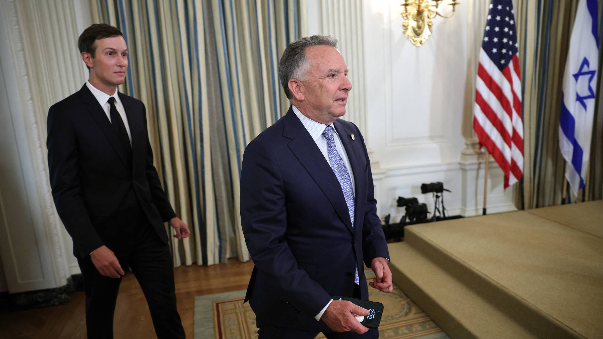 المبعوث الأمريكي للشرق الأوسط، ستيف ويتكوف وجاريد كوشنر