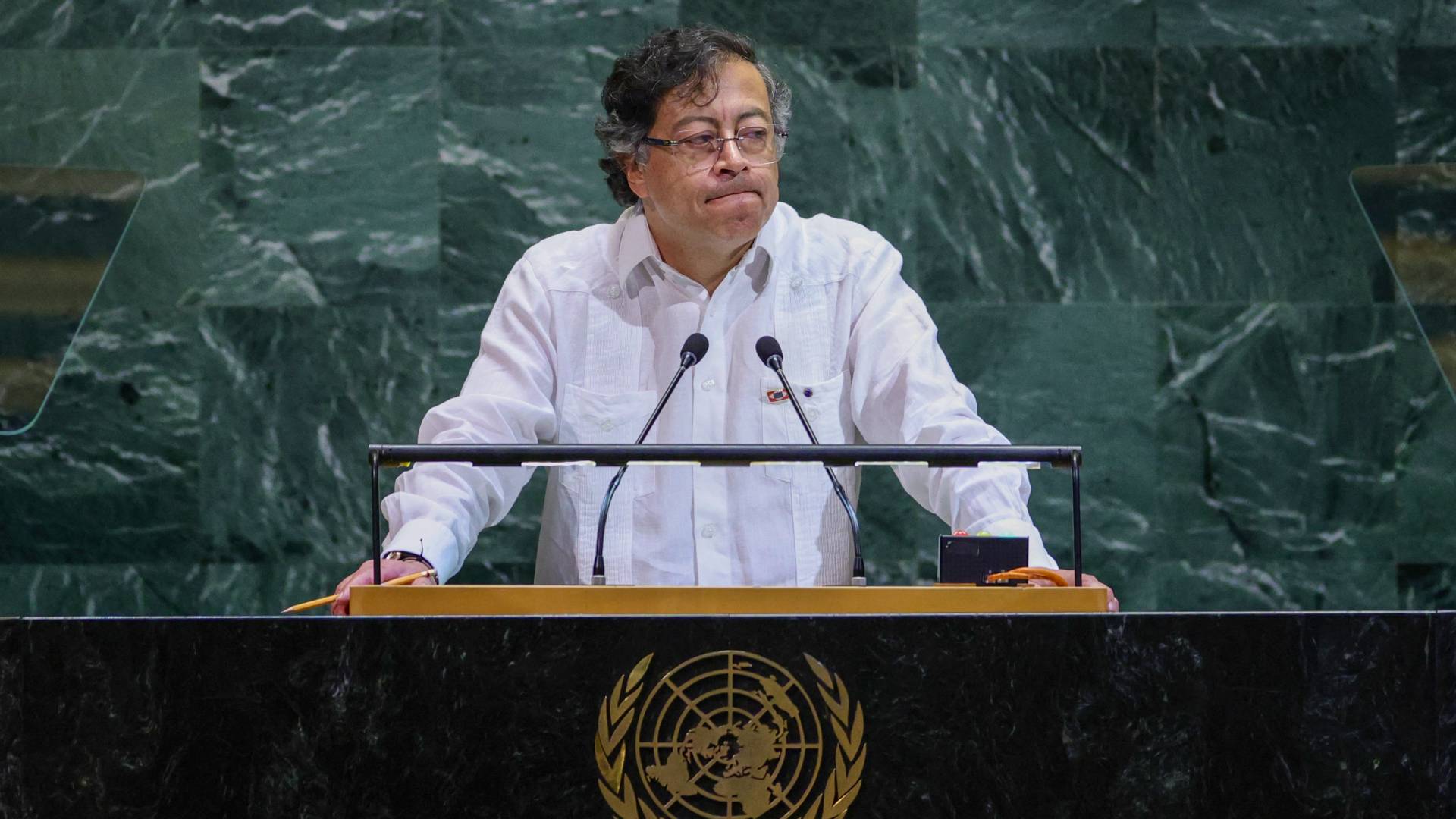 الرئيس الكولومبي غوستافو بيترو