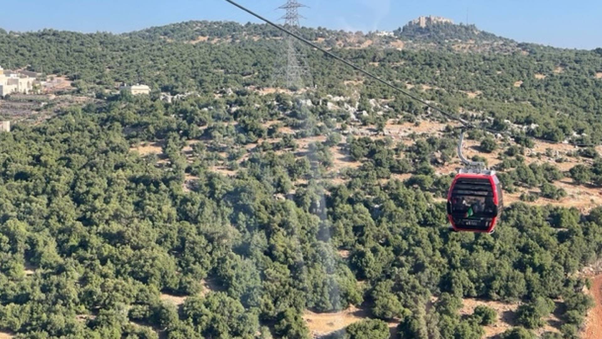 تلفريك عجلون.. ارشيفية