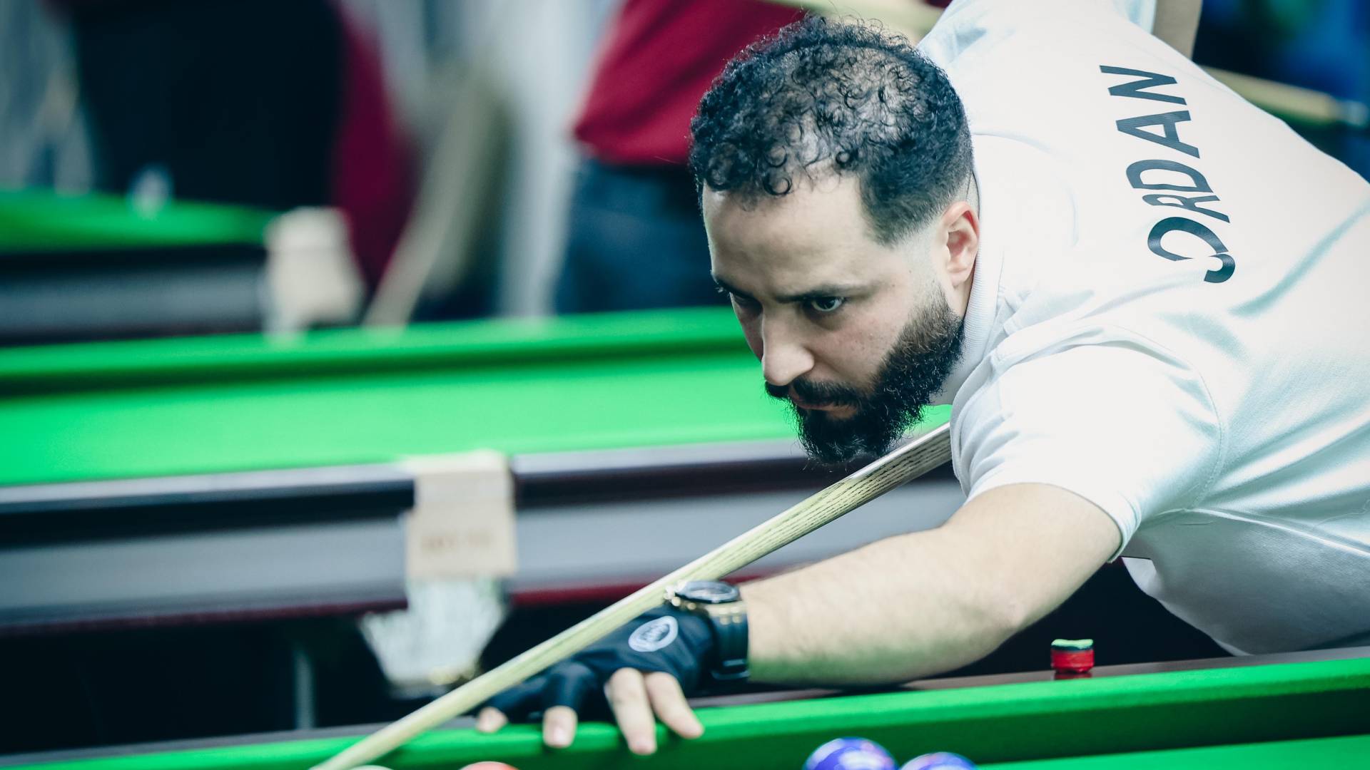 من منافسات بطولة آسيا للبلياردو