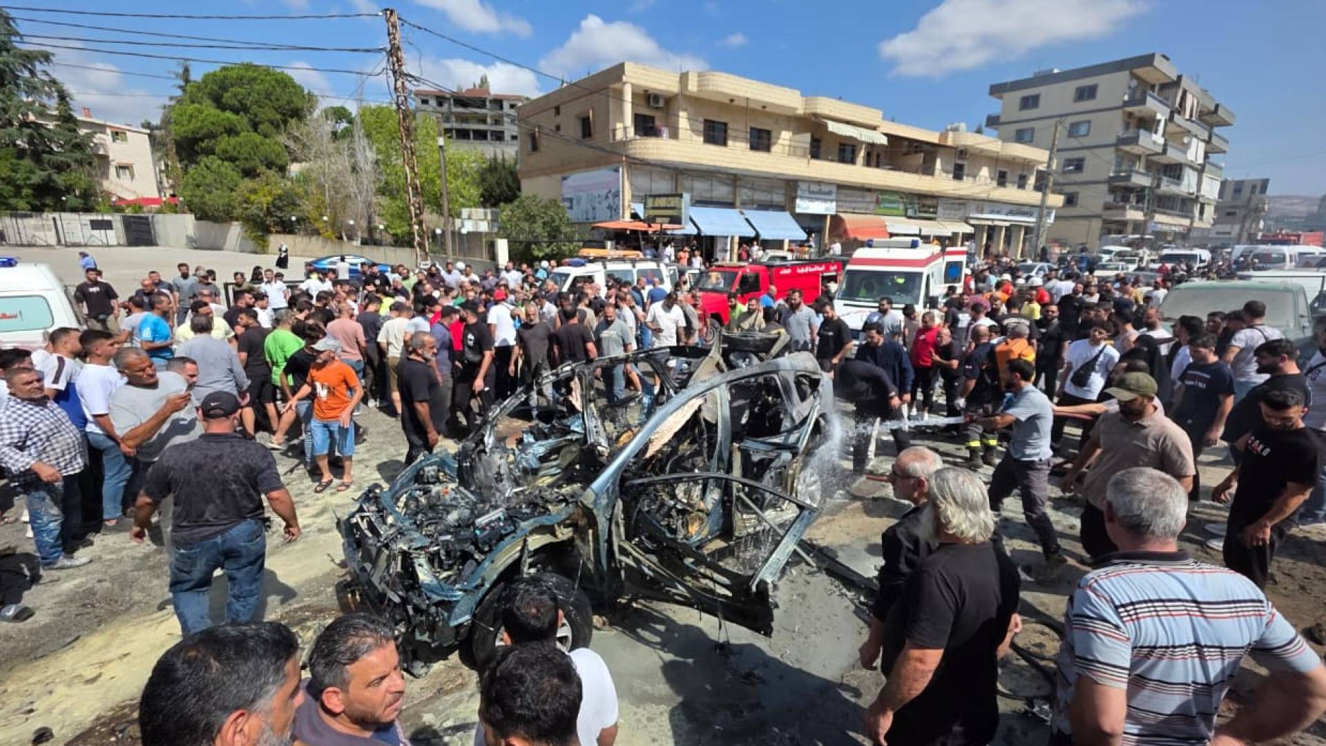 شهيدان وجريح في غارة لمسيرة للاحتلال استهدفت سيارة في زبدين جنوب لبنان