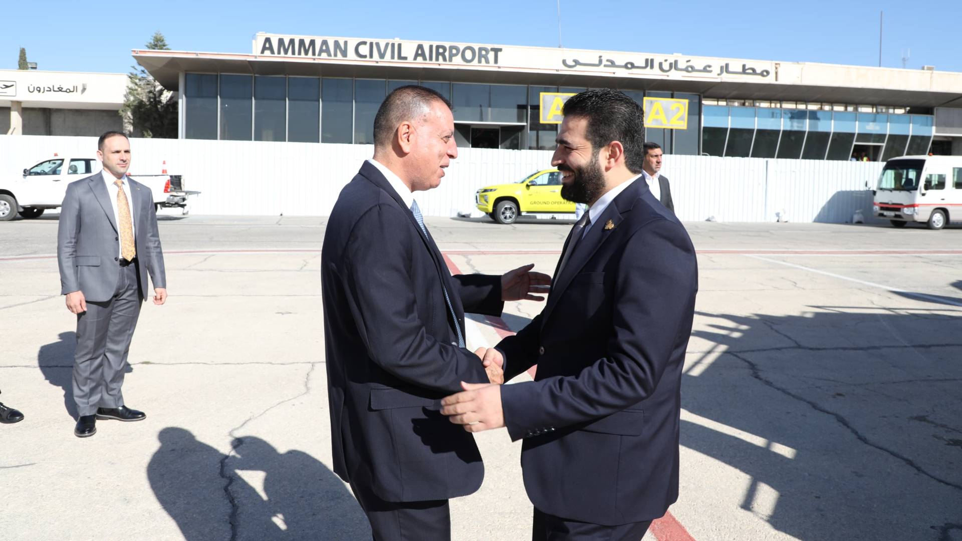 الفرايـة يستقبل وزير الداخلية السوري