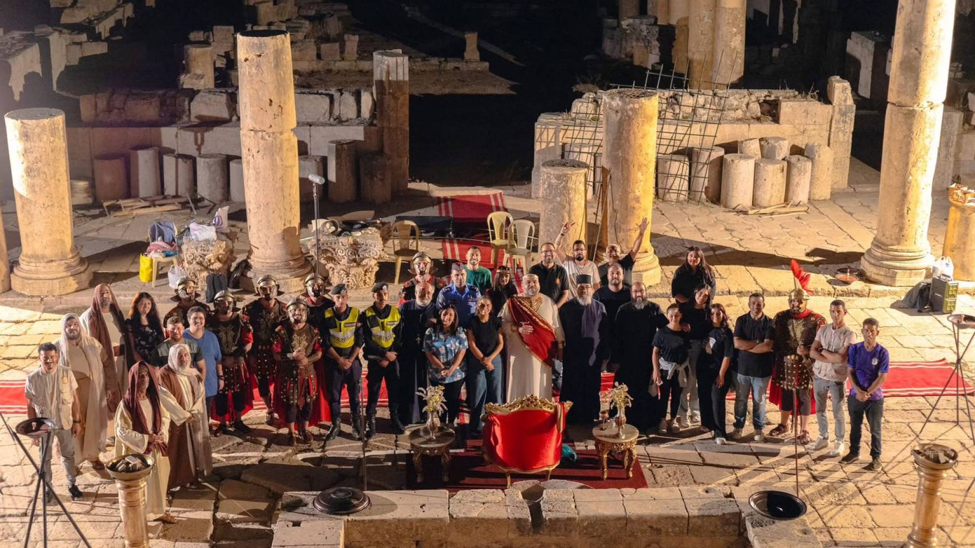 الكوادر الفنية والتقنية في الفيلم الوثائقي “جوهرةُ الصحراءِ: ديرُ سانت كاترينا”