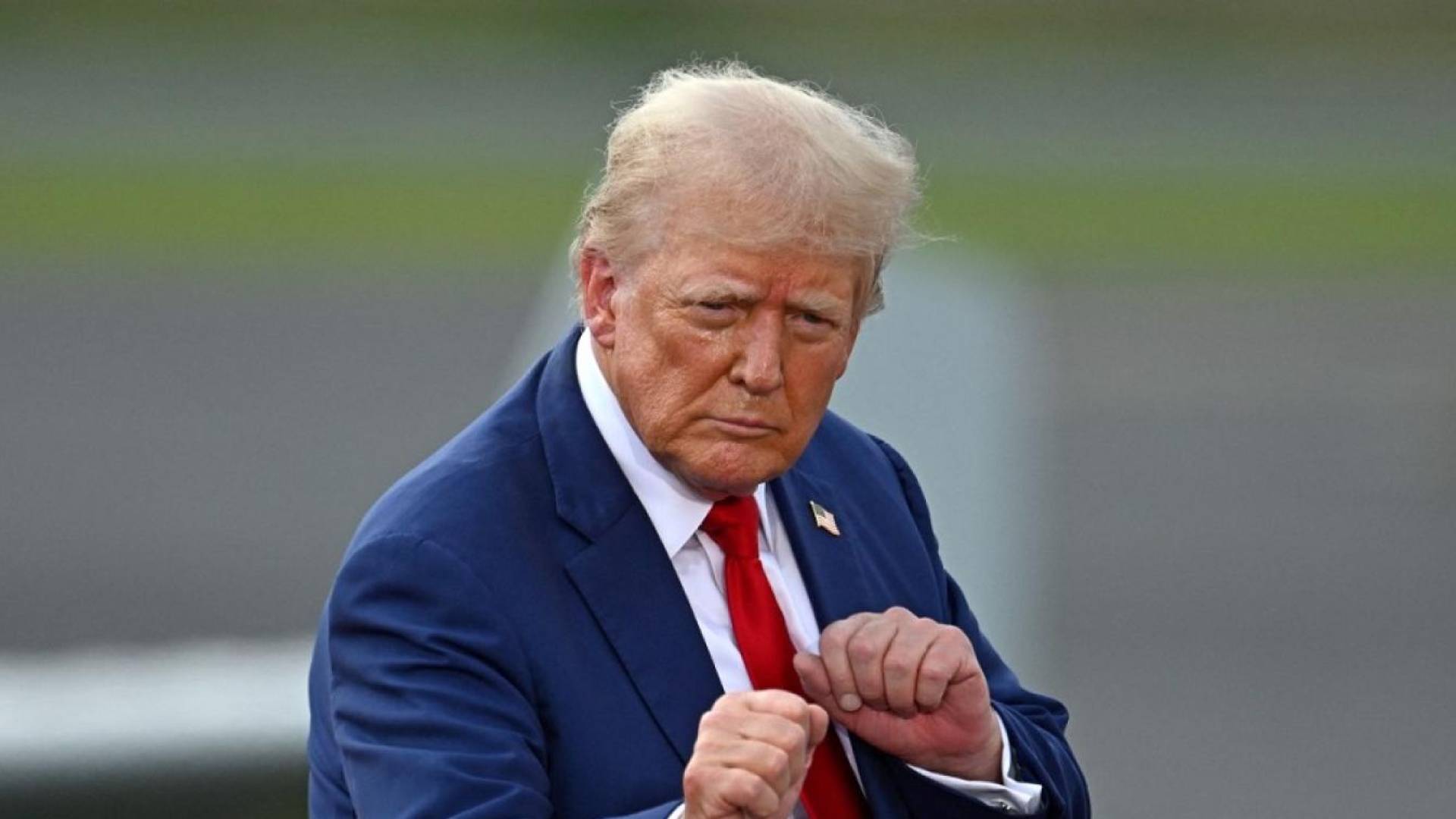 الرئيس الامريكي دونالد ترمب