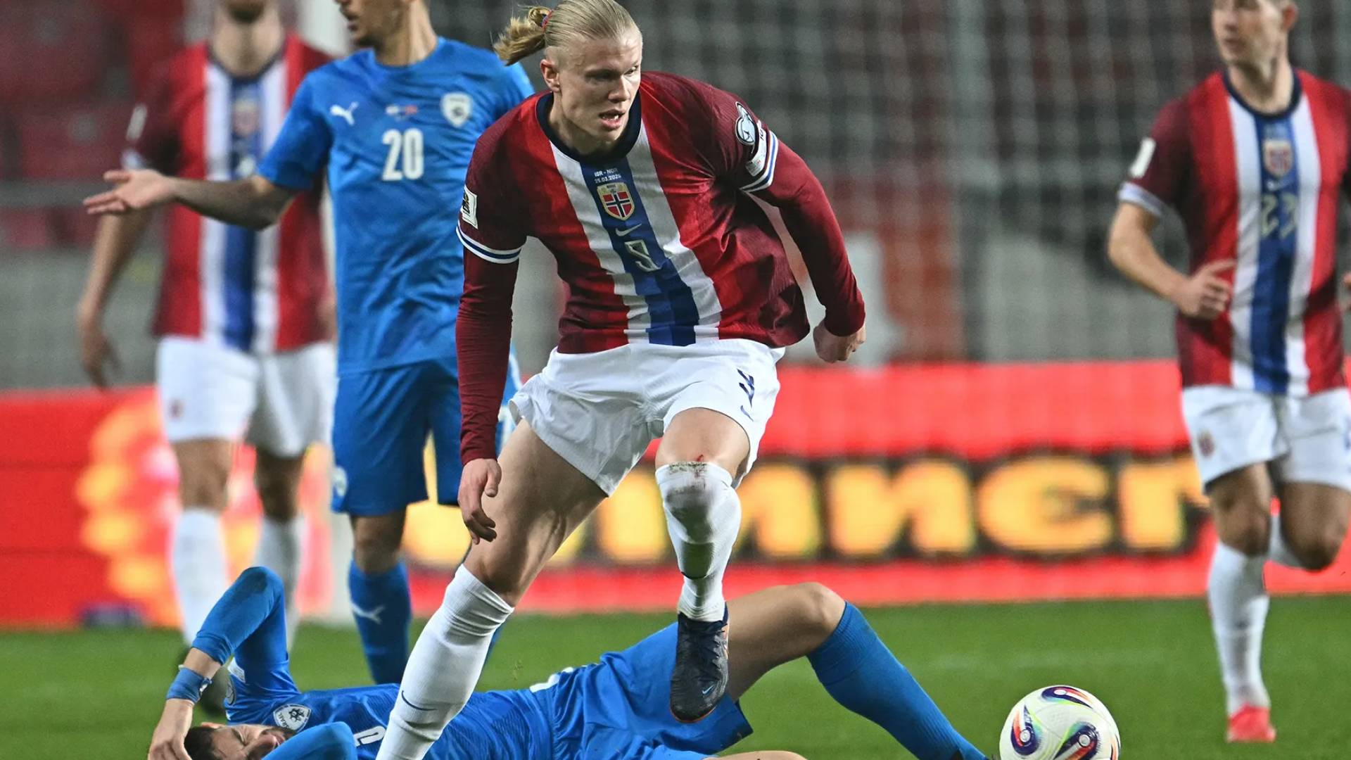 نجم المنتخب النرويجي ايرلينج هالاند