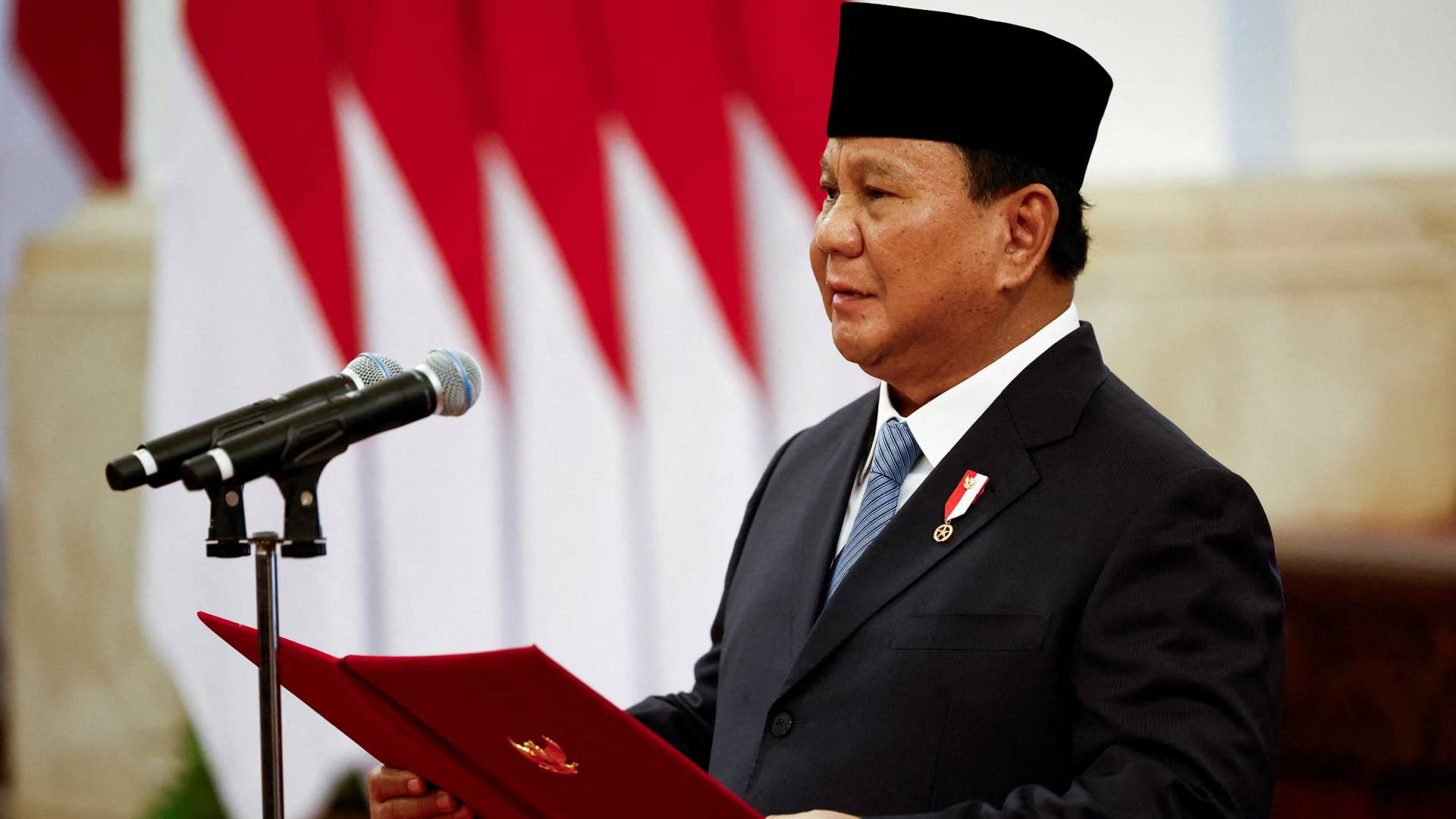 رئيس إندونيسيا برابوو سوبينتو