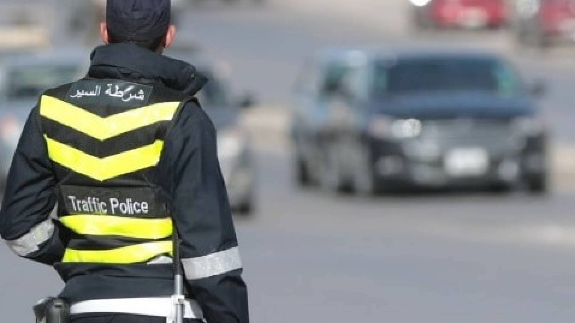 شرطي سير في العاصمة عمان