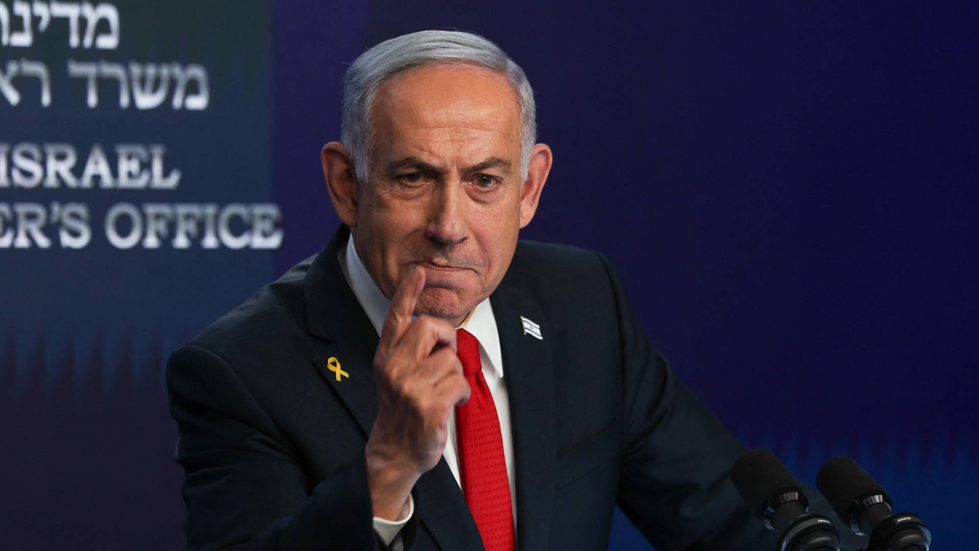 رئيس وزراء الاحتلال الإسرائيلي، بنيامين نتنياهو