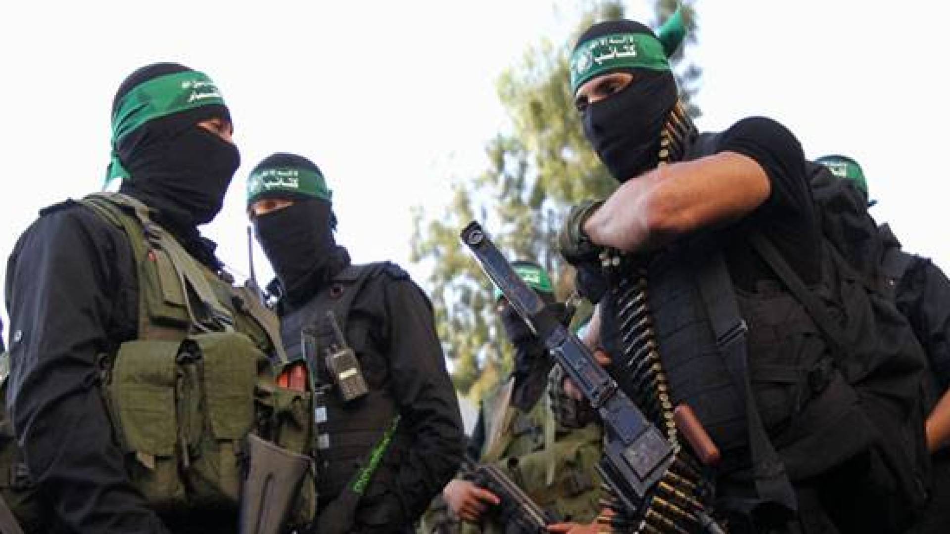 عناصر من حركة المقاومة الإسلامية حماس