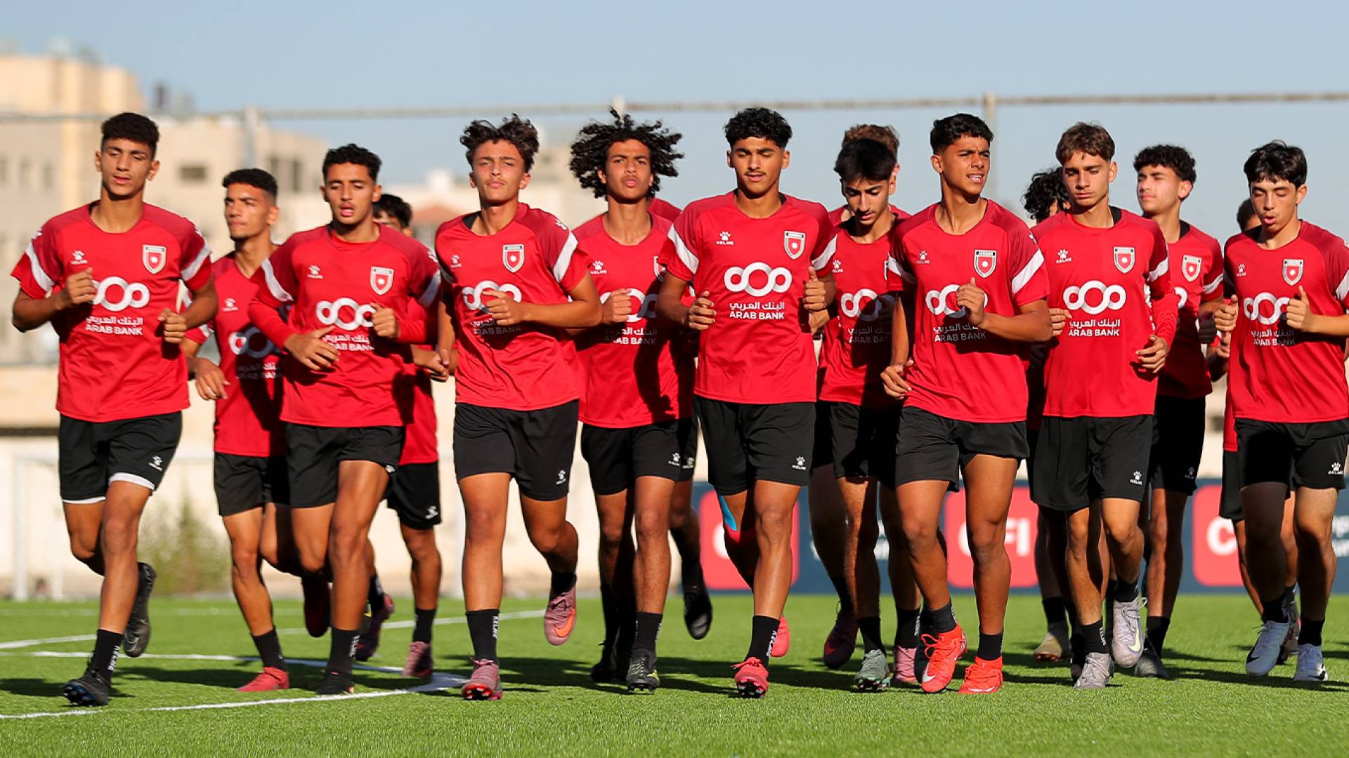 من تدريبات المنتخب الوطني