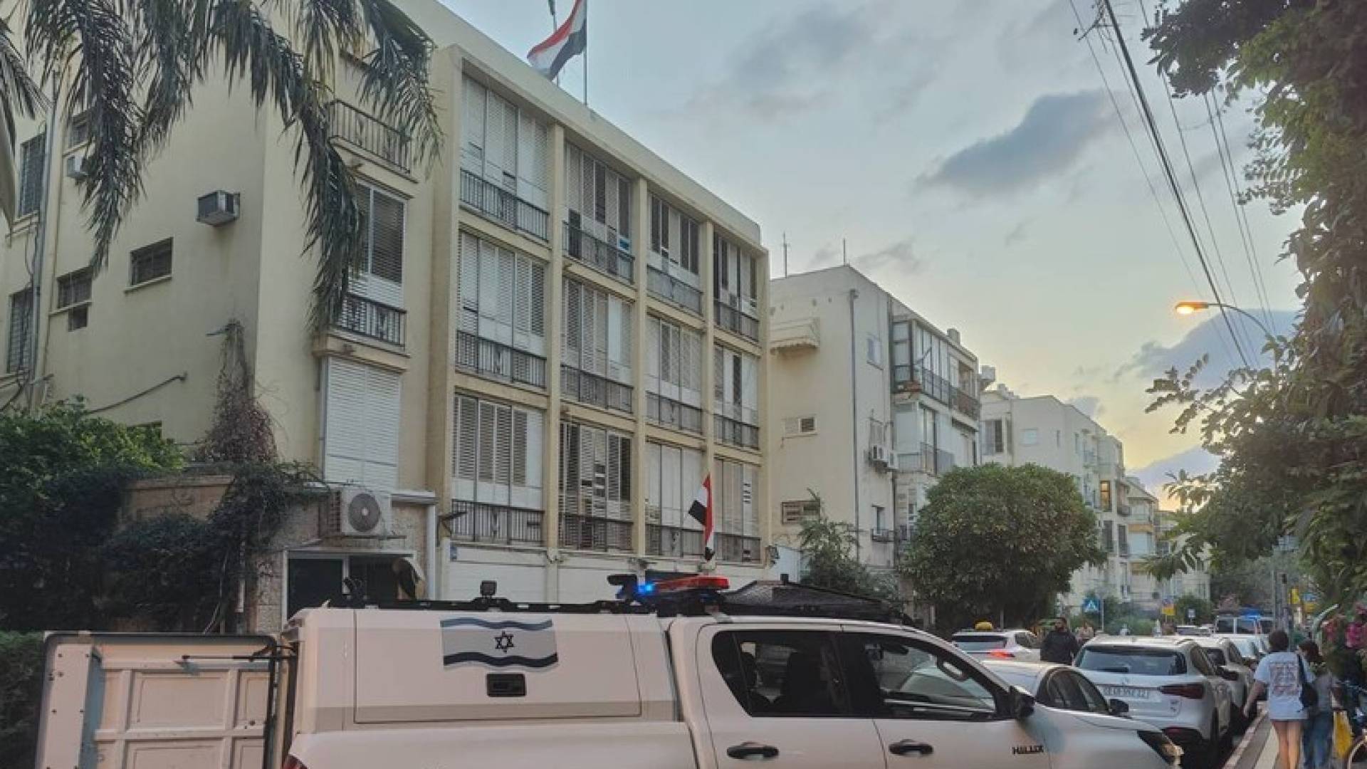 السفارة المصرية في تل ابيب