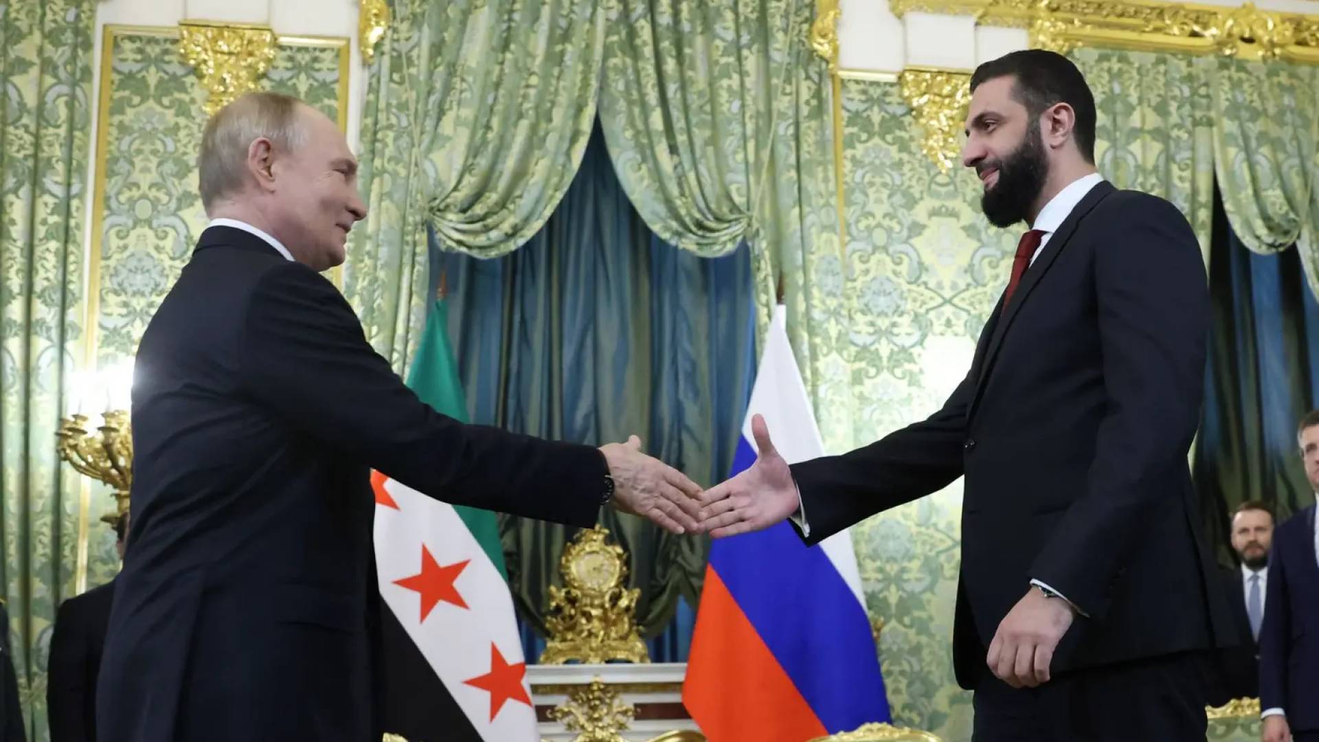 الرئيس السوري ونظيره الروسي