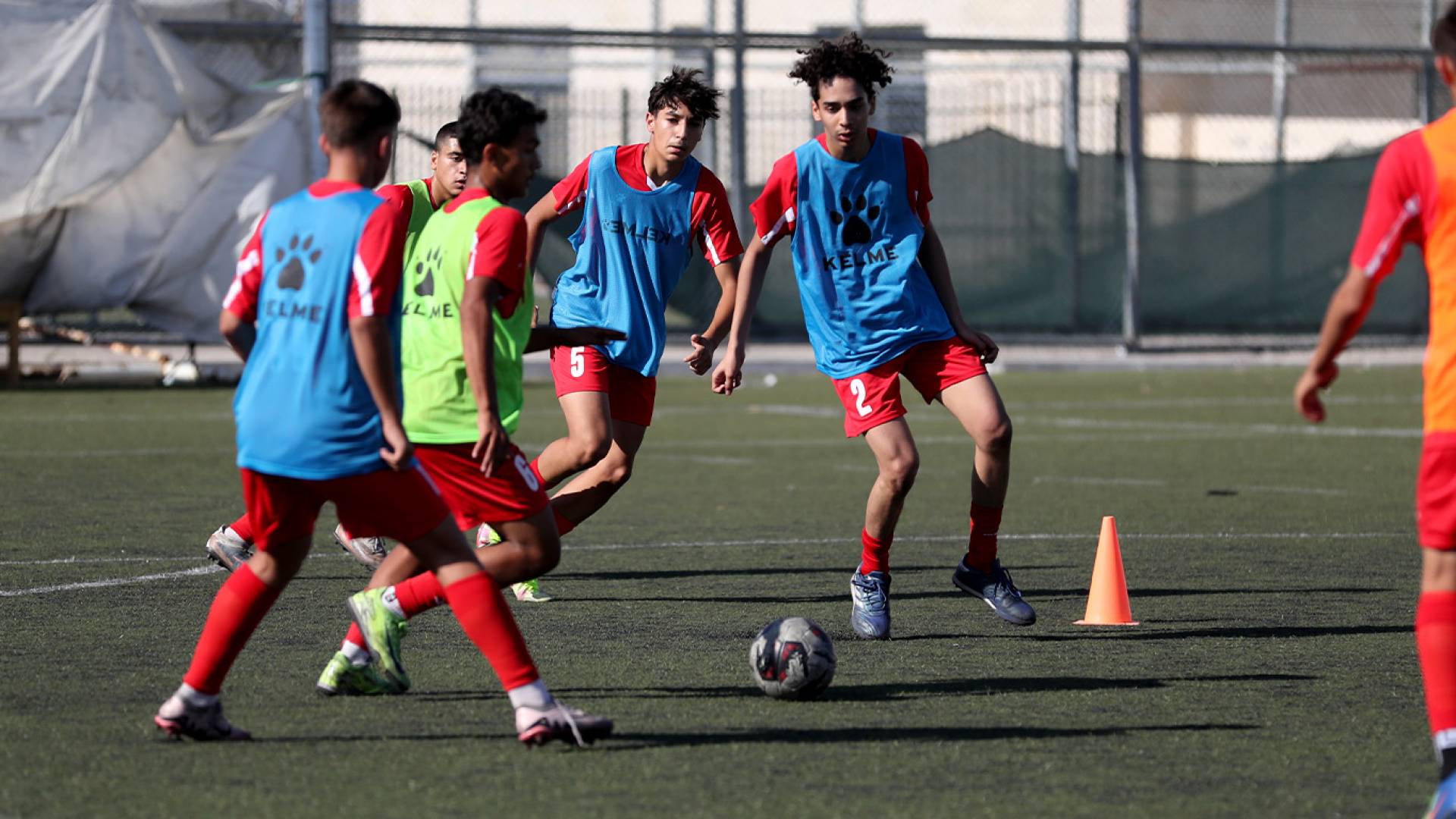 من تدريبات المنتخب الوطني