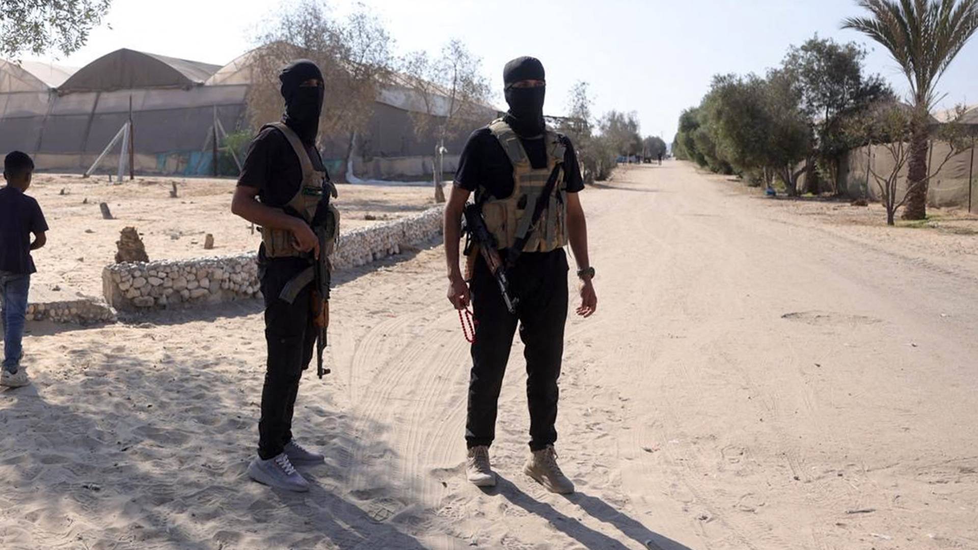 عناصر القسام في قطاع غزة