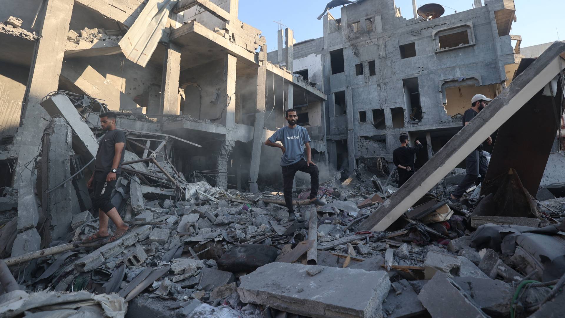 اثار عدوان الاحتلال على قطاع غزة