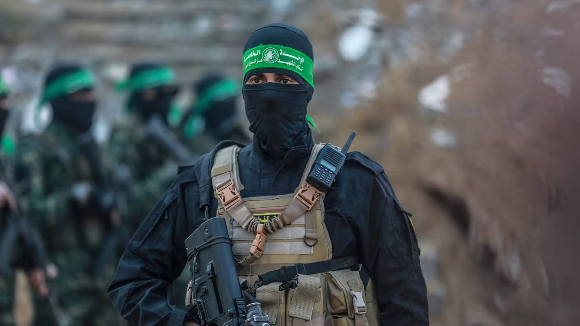 مقاتلين من كتائب القسام