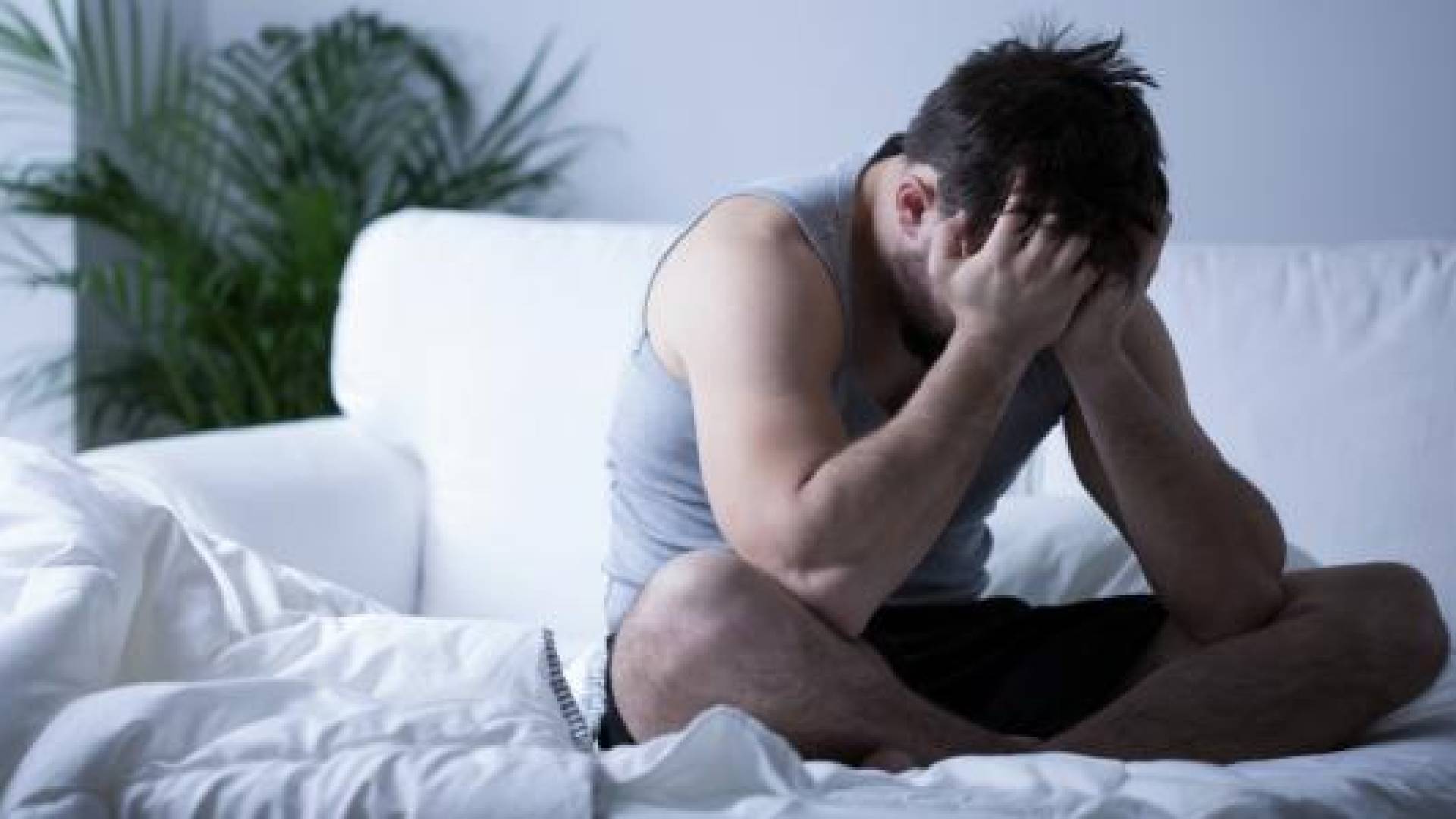 شخص مصاب بالاكتئاب