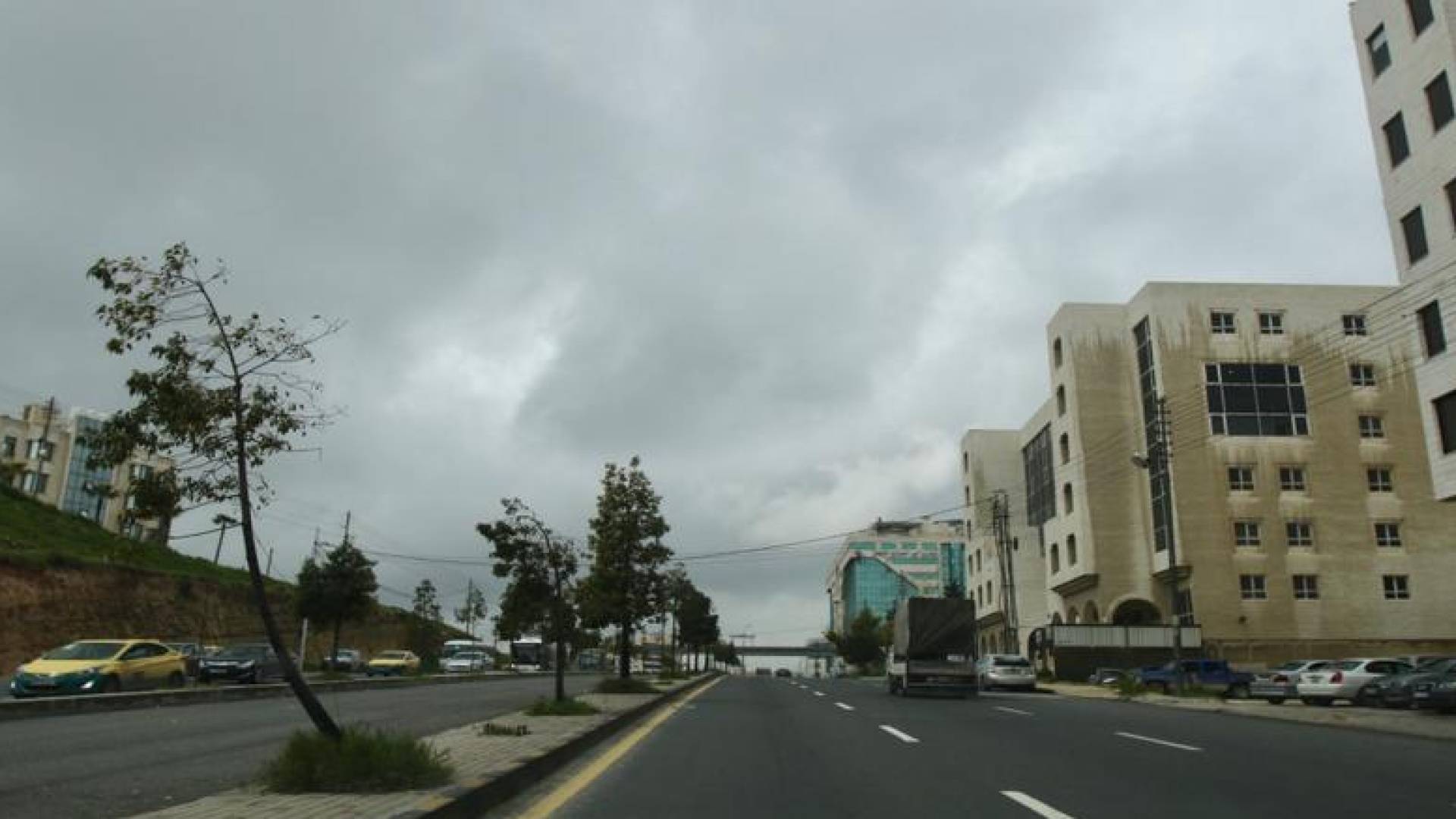 العاصمة عمان في ليلة شتوية