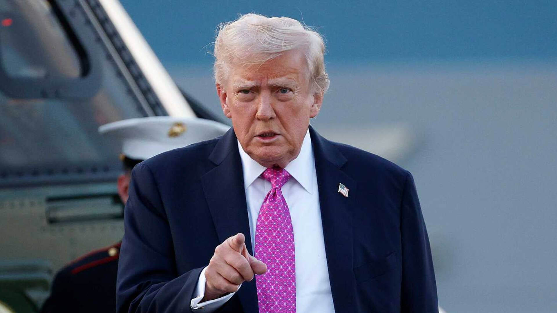 الرئيس الامريكي دونالد ترمب