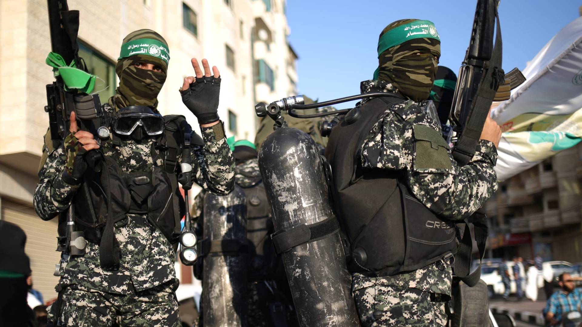 عناصر من حركة حماس - أرشيفية