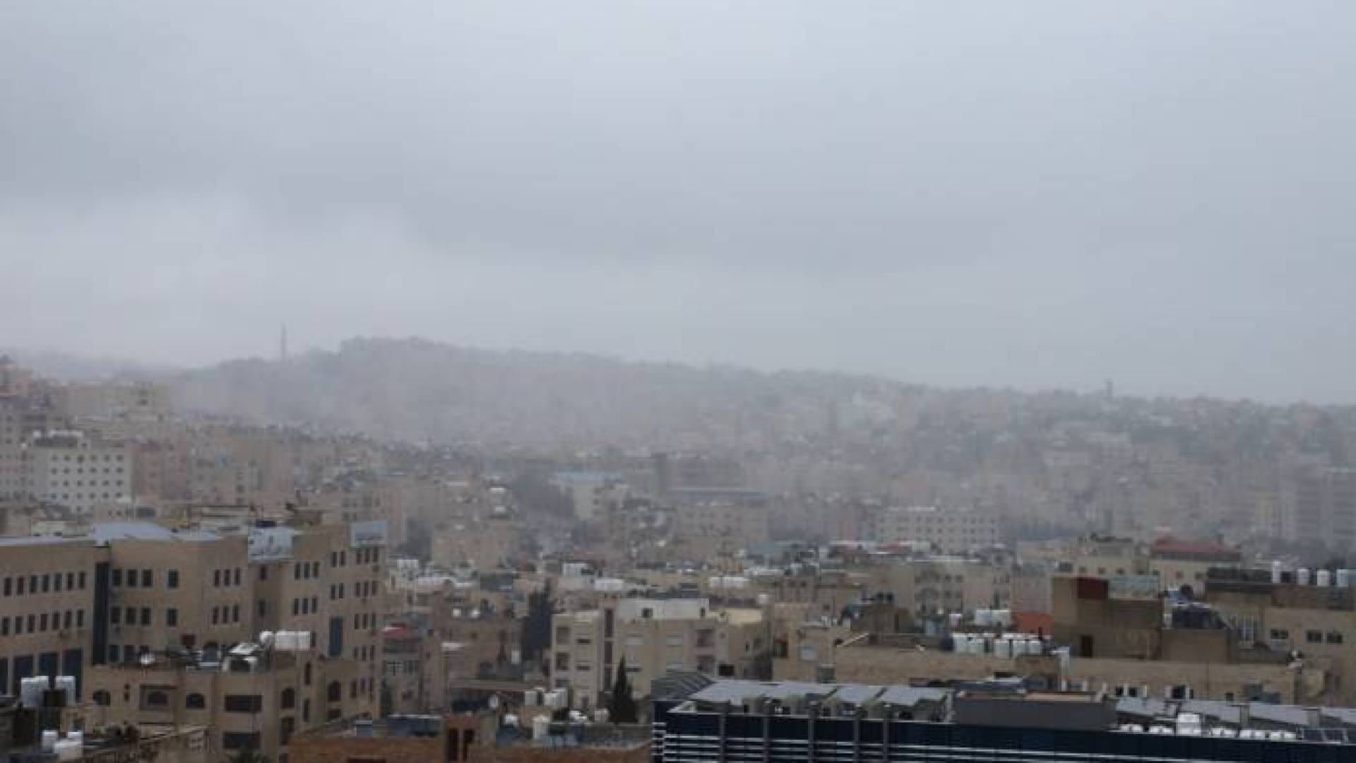 اجواء صباحية باردة في العاصمة عمان.. ارشيفية