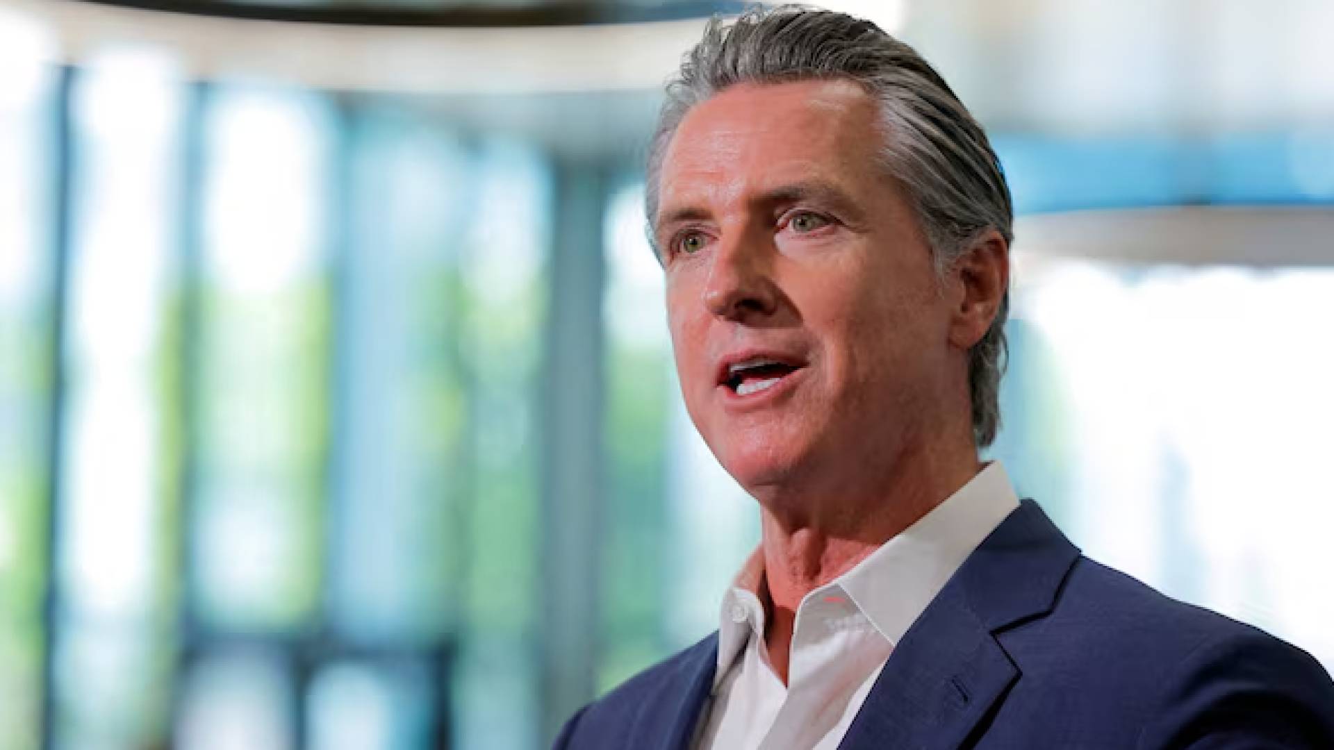 حاكم ولاية كاليفورنيا جافين نيوسوم