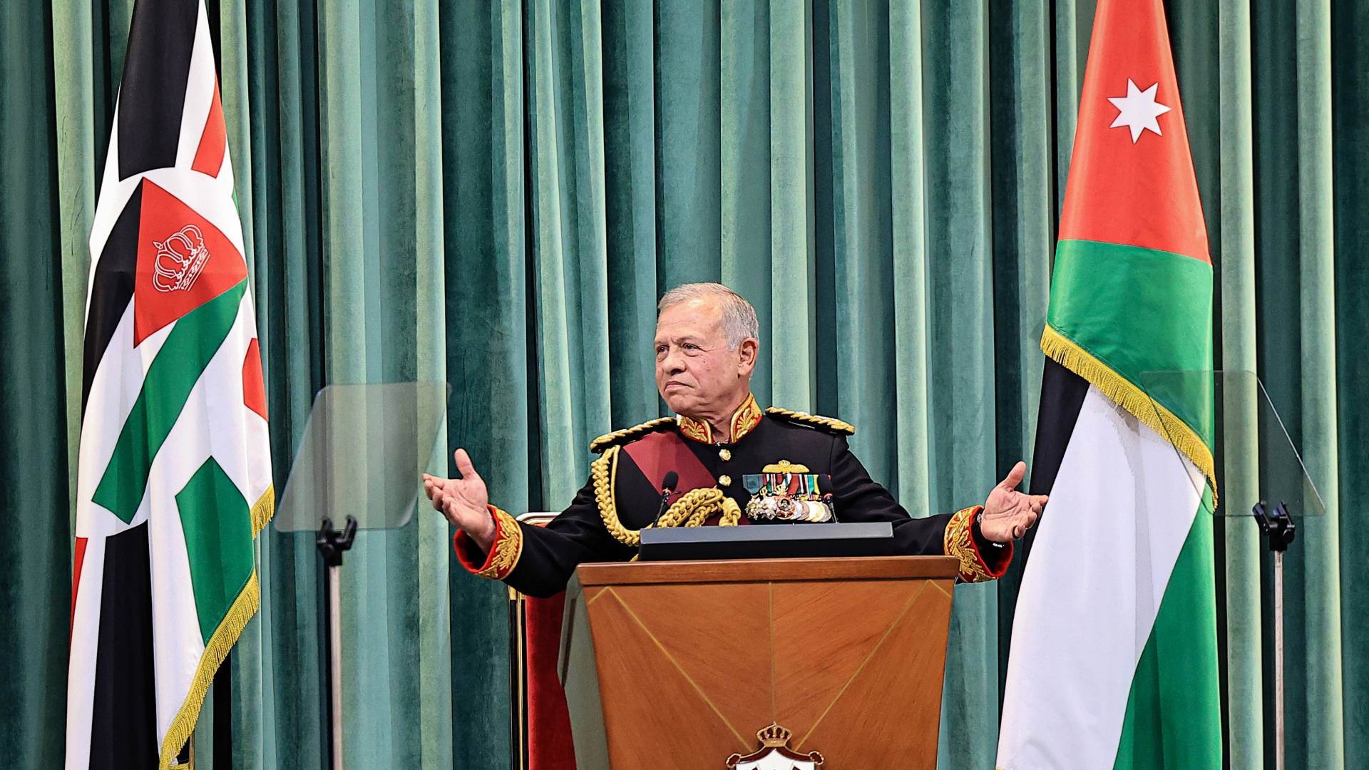 جلالة الملك يلقي خطاب العرش