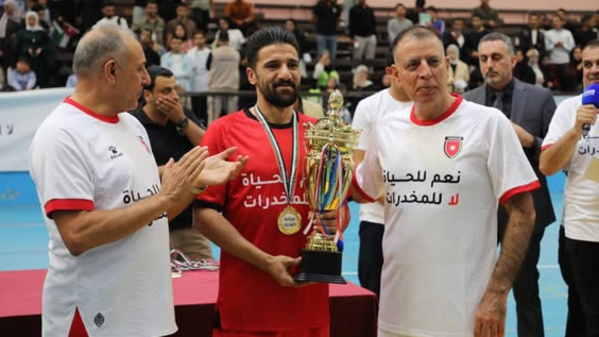 حملة "نعم للحياة.. لا للمخدرات" من جامعة اليرموك