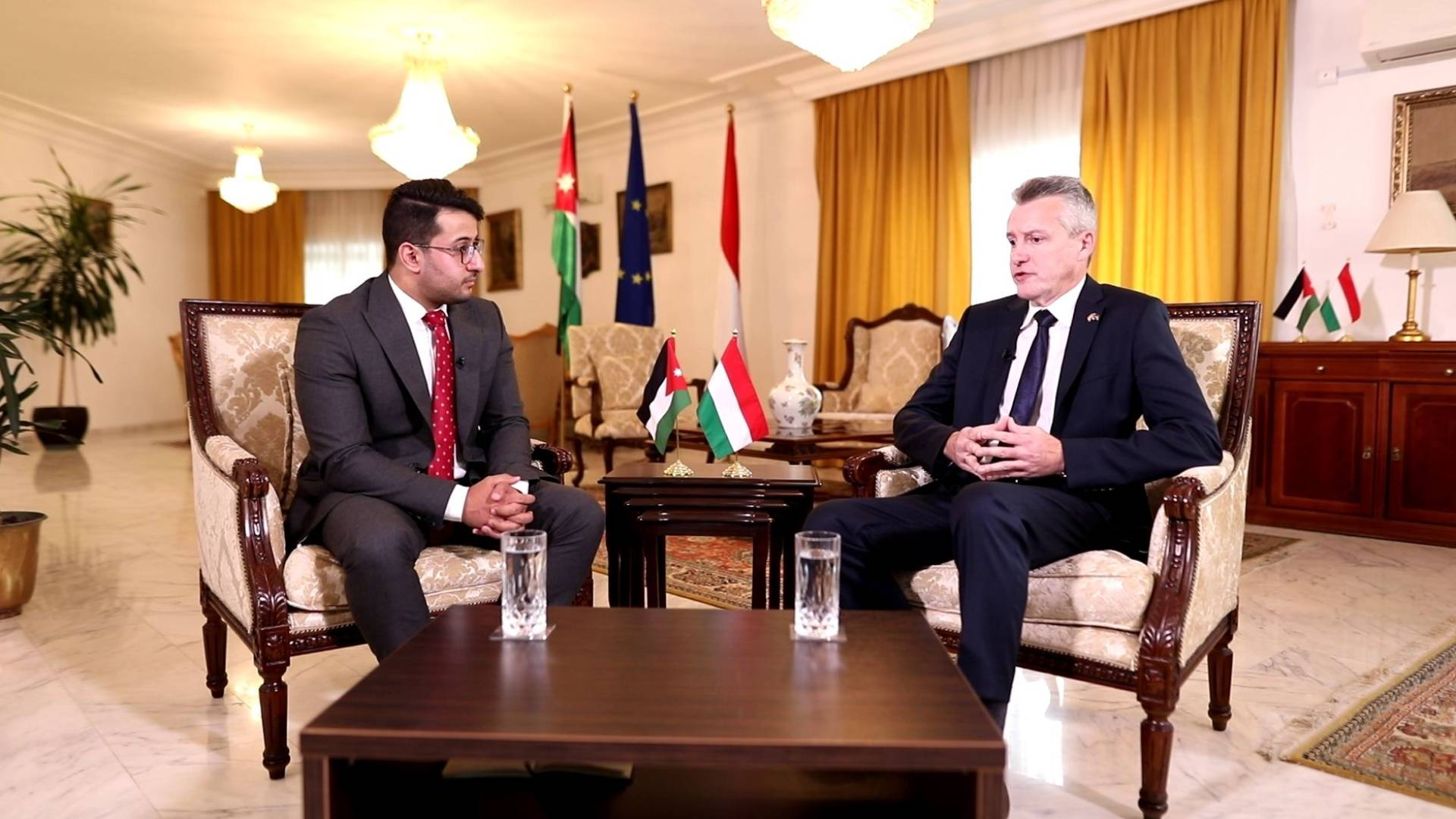 سفير هنغاريا في مقابلة خاصة مع قناة رؤيا