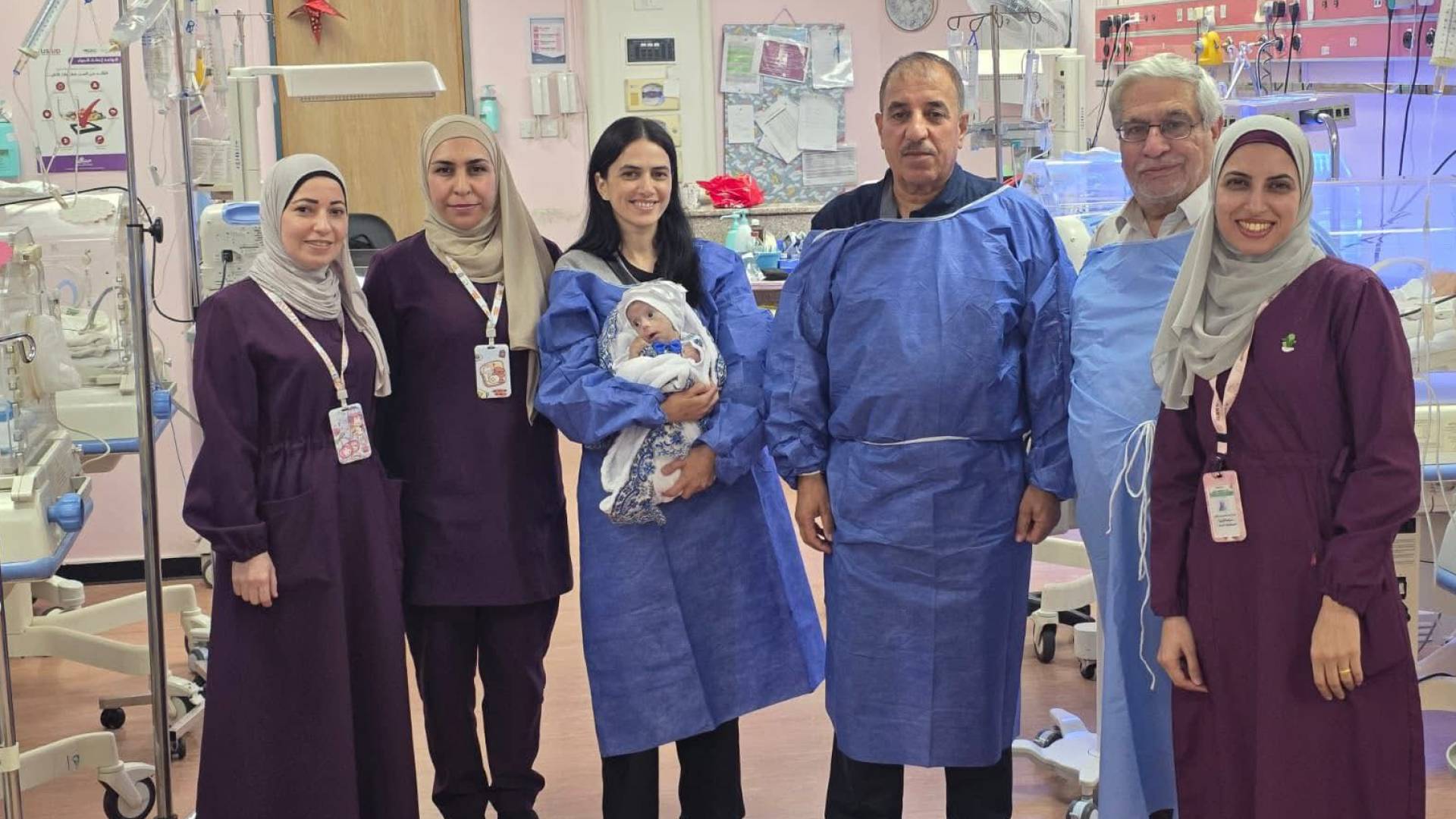 طفل خديج يعاني من تشوّه خلقي