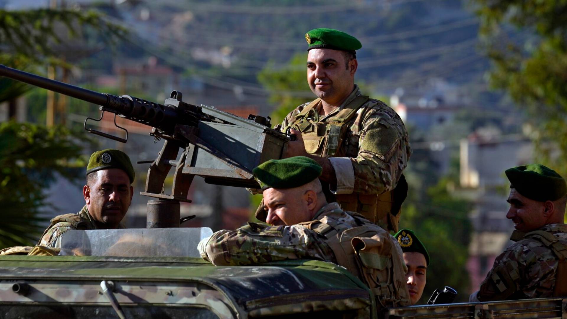 جنود من الجيش اللبناني